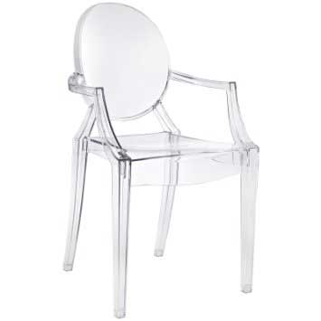 Clear Ghost Armchair